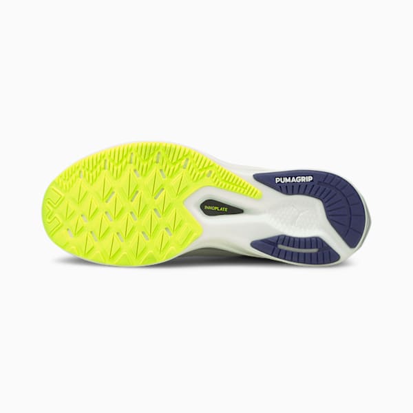 Tenis para correr Hombre Deviate Nitro, Gray Violet-Yellow Alert, extralarge