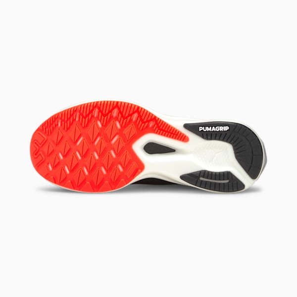 Deviate Nitro Women's Running Shoes, Puma Black-Lava Blast, extralarge-IND