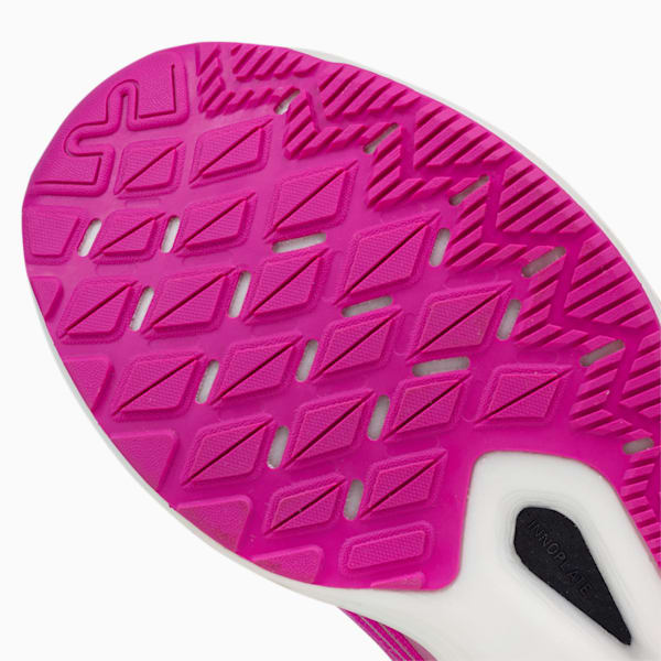 Deviate Nitro Women's Running Shoes, Deep Orchid-Puma Black-Metallic Silver, extralarge-IND