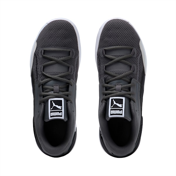 Clyde Hardod Team Basketball Shoes, CASTLEROCK-Puma Black, extralarge-IND