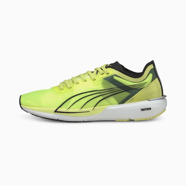 Chaussures de course Liberate Nitro femme, SOFT FLUO YELLOW-Puma Black, extralarge
