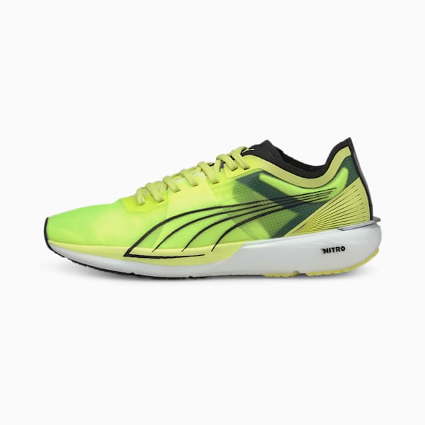 Liberate NITRO Women's Running Shoes, SOFT FLUO YELLOW-Puma Black, extralarge