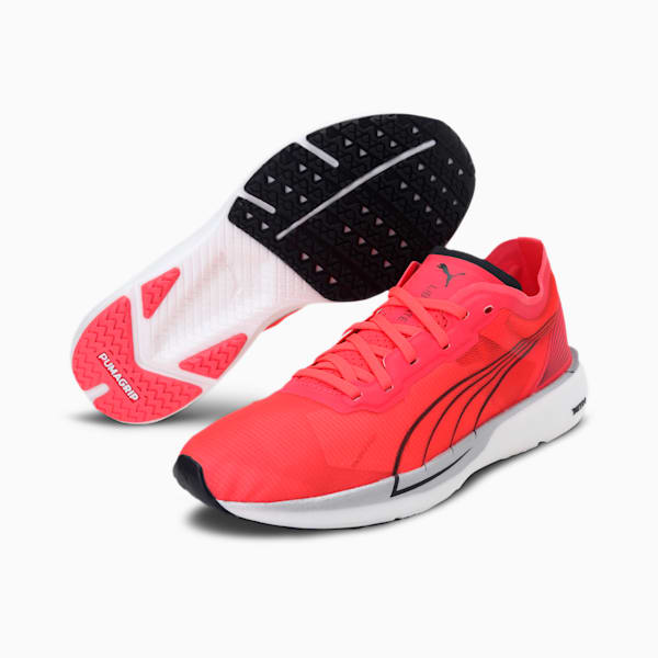 Liberate Nitro Women's Running Shoes, Sunblaze-Puma White, extralarge-IND