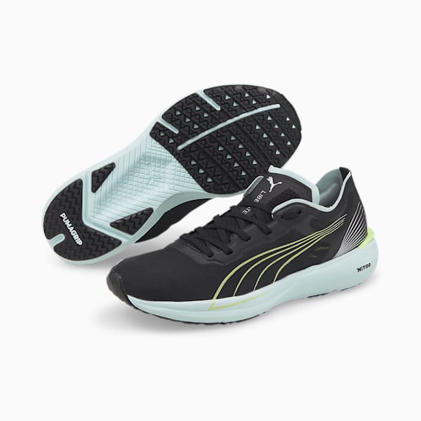 Liberate NITRO Women's Running Shoes, Puma Black-Nitro Blue