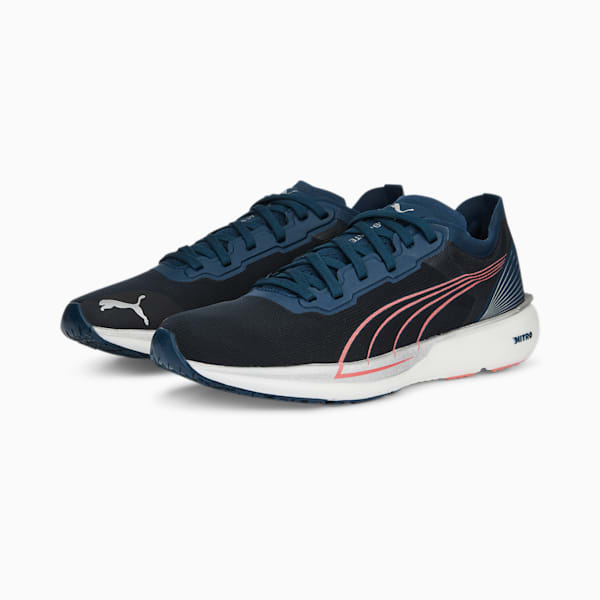 Liberate Nitro Women's Running Shoes, Marine Blue-Carnation Pink, extralarge-IND