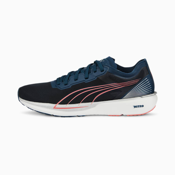 Liberate Nitro Women's Running Shoes, Marine Blue-Carnation Pink, extralarge-IND