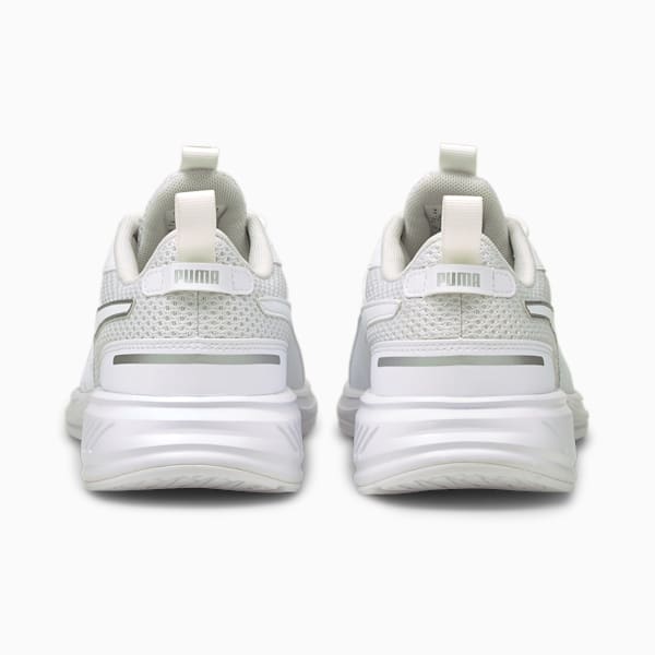 Tenis Scorch Runner, Puma White-Metallic Silver, extralarge