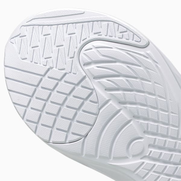 Scorch Runner Men's Running Shoes, Puma White-Metallic Silver, extralarge