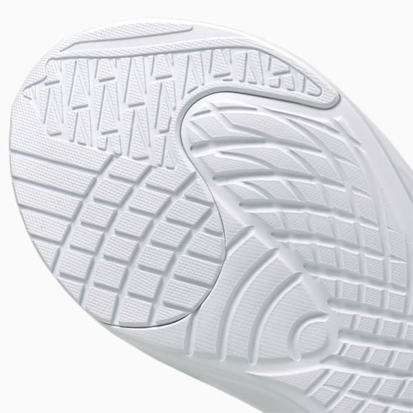 Tenis Scorch Runner, Puma White-Metallic Silver, extralarge