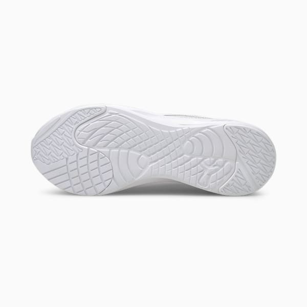 Tenis Scorch Runner, Puma White-Metallic Silver, extralarge