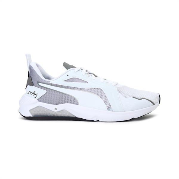 PUMA x one8 Virat Kohli LQDCELL Method Running Shoes, Puma White-Ultra Gray-Puma Black