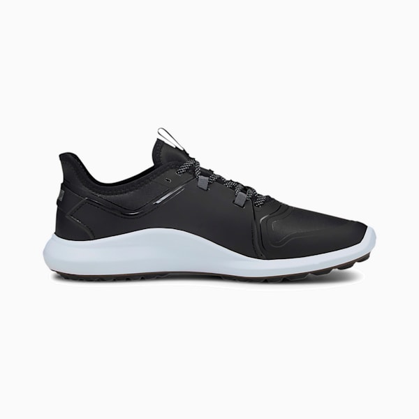 ゴルフ イグナイト FASTEN8 プロ スパイクレス シューズ, Puma Black-Puma Silver-Puma Black, extralarge-JPN