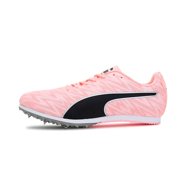 evoSPEED Star 7 Unisex Running Shoes, Elektro Peach-Puma Black-Puma Silver, extralarge-IND