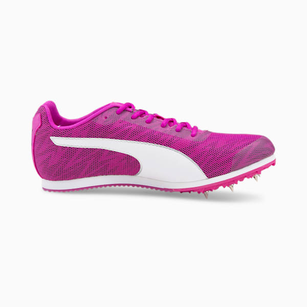 evoSPEED Star 7 Track Spikes, Deep Orchid-Puma White, extralarge