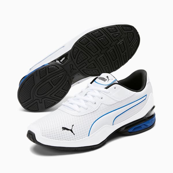 White blue puma shoes sale