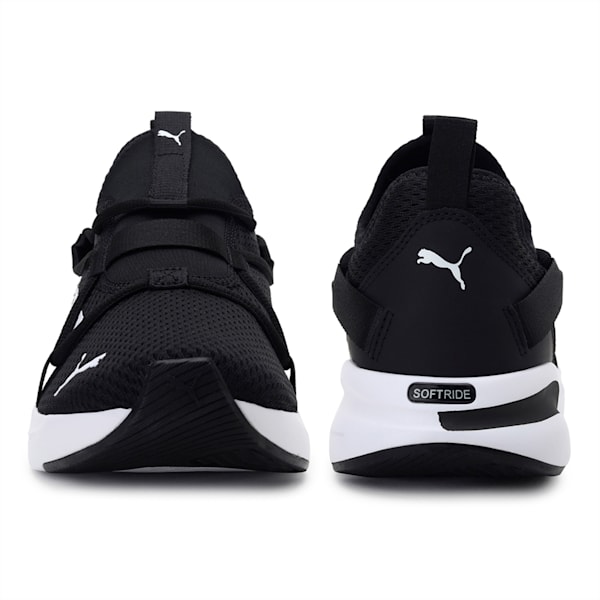 Puma black walking clearance shoes