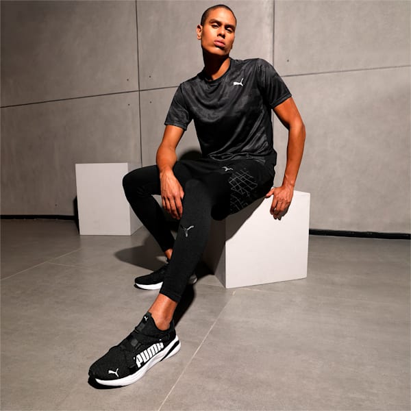 Softride Rift Bold Men's Slip-On Walking Shoes, Puma Black-Puma White