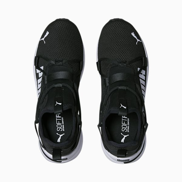 SOFTRIDE Rift Bold Men's Slip-On Walking Shoes, Puma Black-Puma White, extralarge-AUS