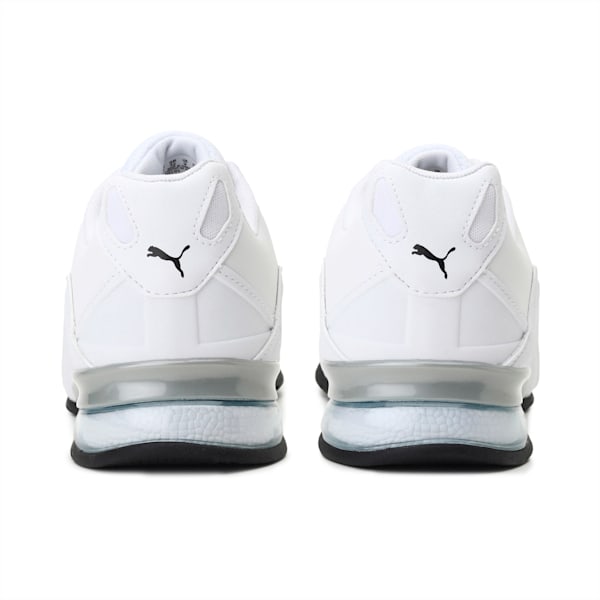 Leader VT Tech Running Shoes, Puma White-Puma Black, extralarge-IND