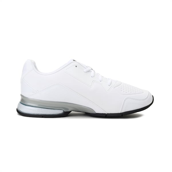 Leader VT Tech Running Shoes, Puma White-Puma Black, extralarge-IND