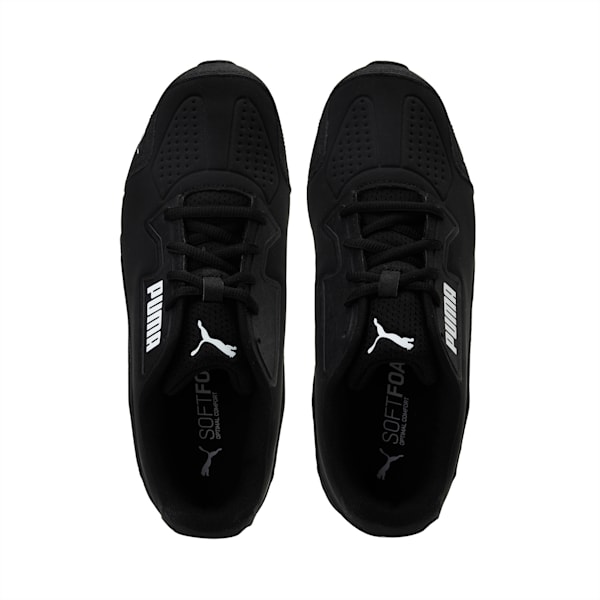 Leader VT Tech Running Shoes, Puma Black-Puma White, extralarge-IND