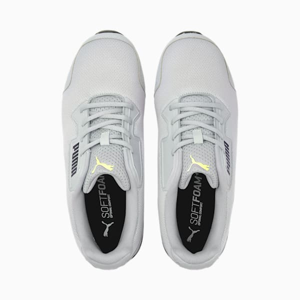 Leader VT Tech Mesh Running Shoes, Quarry-SOFT FLUO YELLOW, extralarge-IND