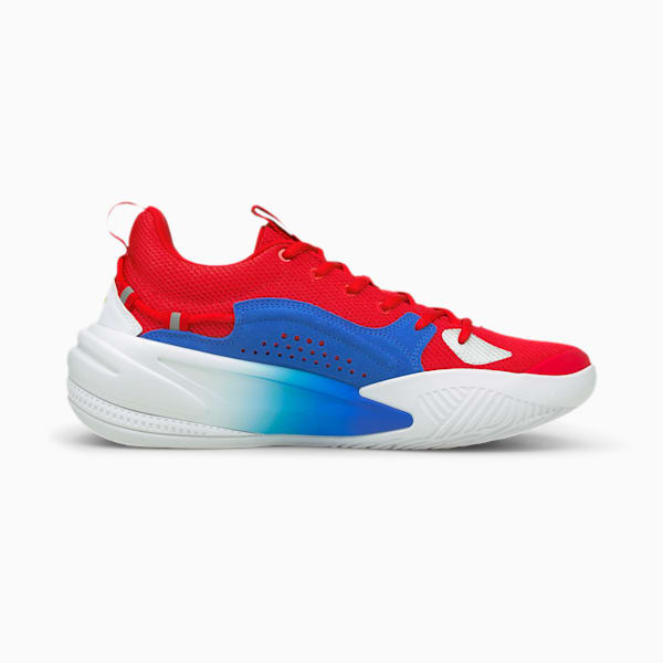 RS-Dreamer Super Mario 64™ Basketball Shoes, Flame Scarlet-Electric Blue Lemonade-Cyber Yellow, extralarge