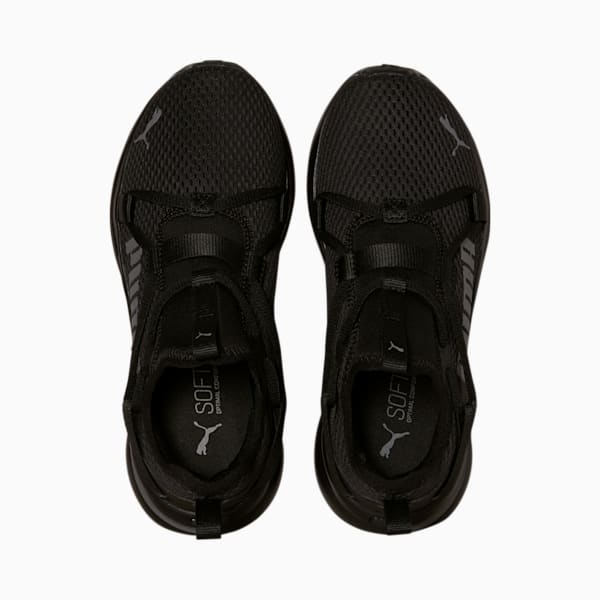 SoftRide Rift Slip-On Running Shoes Big Kids, Puma Black-CASTLEROCK, extralarge