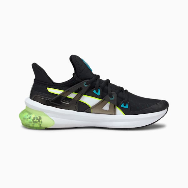 Jamming 2.0 Men's Running Shoes, Puma Black-Scuba Blue-Yellow Alert, extralarge