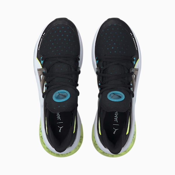 ジャミング 2.0 トレーニング シューズ, Puma Black-Scuba Blue-Yellow Alert, extralarge-JPN