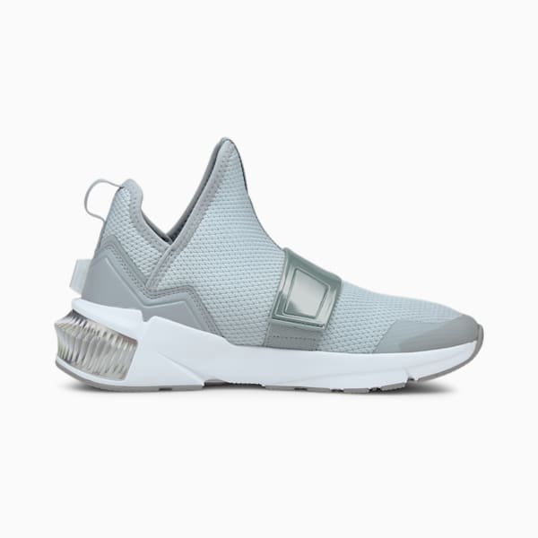 Provoke XT Mid Iridescent Women's Training Shoes, Quarry-Puma White, extralarge