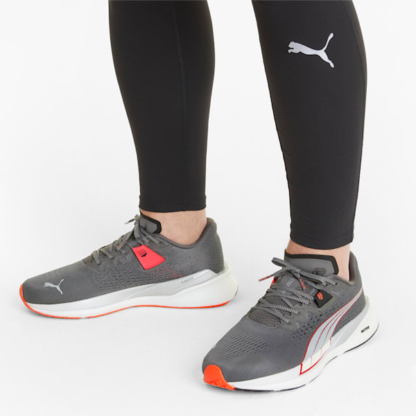 Eternity NITRO Men's Running Shoes, CASTLEROCK-Puma White-Lava Blast
