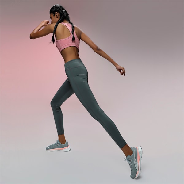 Eternity Nitro Women's Running Shoes, Quarry-Elektro Blue-Elektro Peach, extralarge-IND