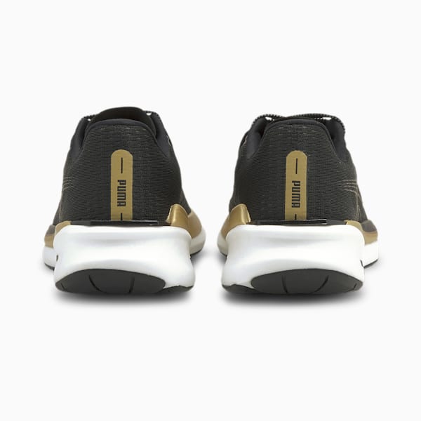 Eternity Nitro Women's Running Shoes, Puma Black-Puma Team Gold, extralarge-IND