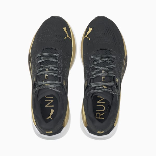 Eternity Nitro Women's Running Shoes, Puma Black-Puma Team Gold, extralarge-IND