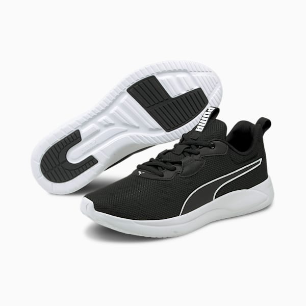 Resolve Unisex Running Shoes, Puma Black-Puma White, extralarge-IND