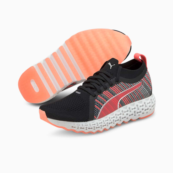 Calibrate Runner Women's Shoes, Puma Black-Ignite Pink-CASTLEROCK, extralarge