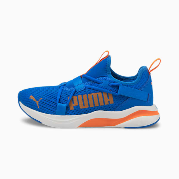 SoftRide Rift Pop Sneakers Big Kids, Puma Royal-Vibrant Orange, extralarge