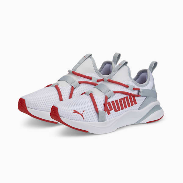 Chaussures à enfiler Pop SOFTRIDE Rift Adolescent, Puma White-Salmon, extralarge