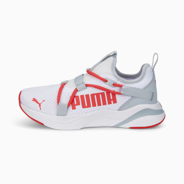 SoftRide Rift Pop Sneakers Big Kids, Puma White-Salmon, extralarge