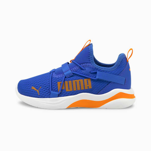 Rift Pop Little Kids' Slip-On Shoes, Puma Royal-Vibrant Orange