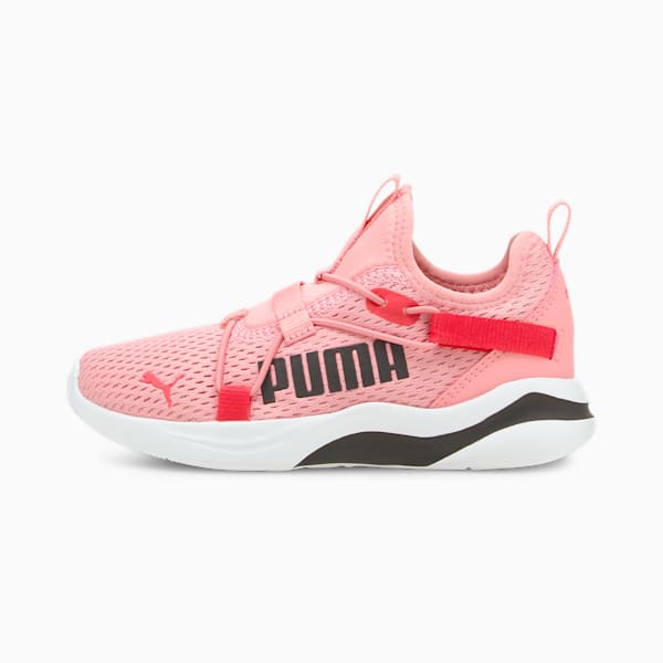 Rift Pop Little Kids' Slip-On Shoes, Puma White-Peony-Paradise Pink, extralarge