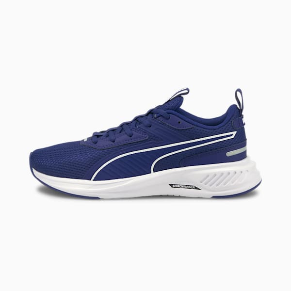 Scorch Runner Sneakers JR, Elektro Blue-Puma White, extralarge