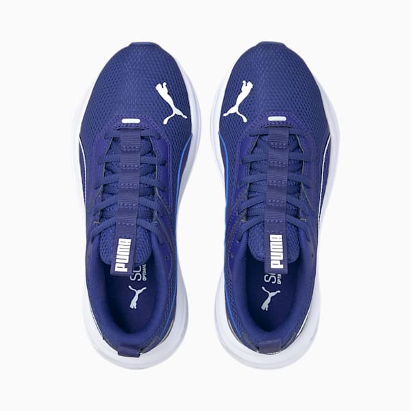 Tenis juveniles Scorch Runner, Elektro Blue-Puma White, extralarge