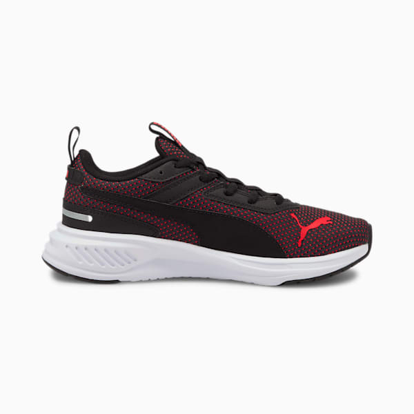 Scorch Runner Sneakers JR, High Risk Red-Puma Black, extralarge