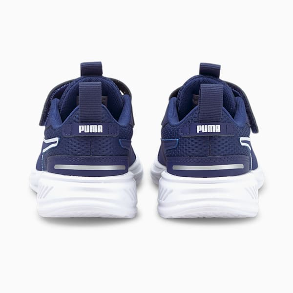 Scorch Runner Little Kids' Running Shoes, Elektro Blue-Puma White, extralarge