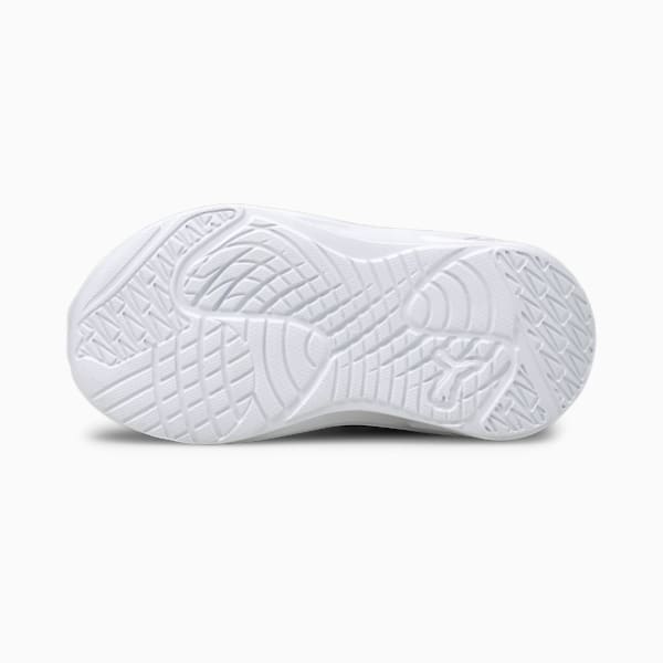 Tenis Scorch Runner para bebés, Puma Black-Puma White, extralarge