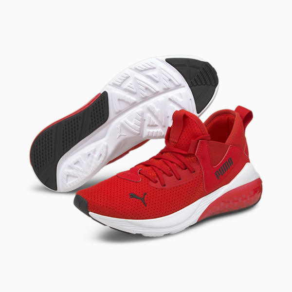 Tenis juveniles Cell Vive, High Risk Red-Puma Black, extralarge