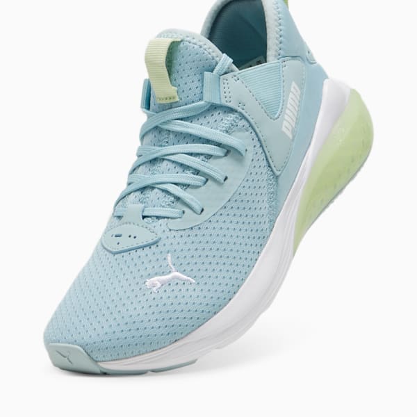 Tenis juveniles Cell Vive, Turquoise Surf-Green Illusion-PUMA White, extralarge