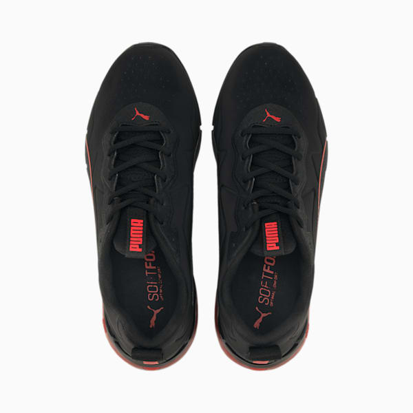 CELL Valiant Wide Men's Training Shoes, Puma Black-High Risk Red, extralarge